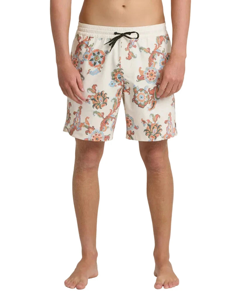 BILLABONG Good Times Layback Trunk 16" Boardshorts Oatmeal Men's Boardshorts Billabong