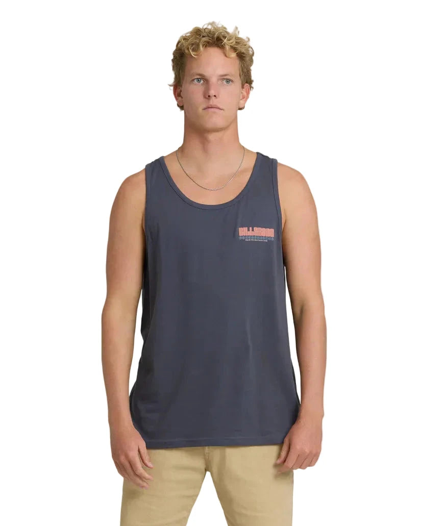 BILLABONG Broadsheet Tank Top Graystone Men's Tank Tops Billabong