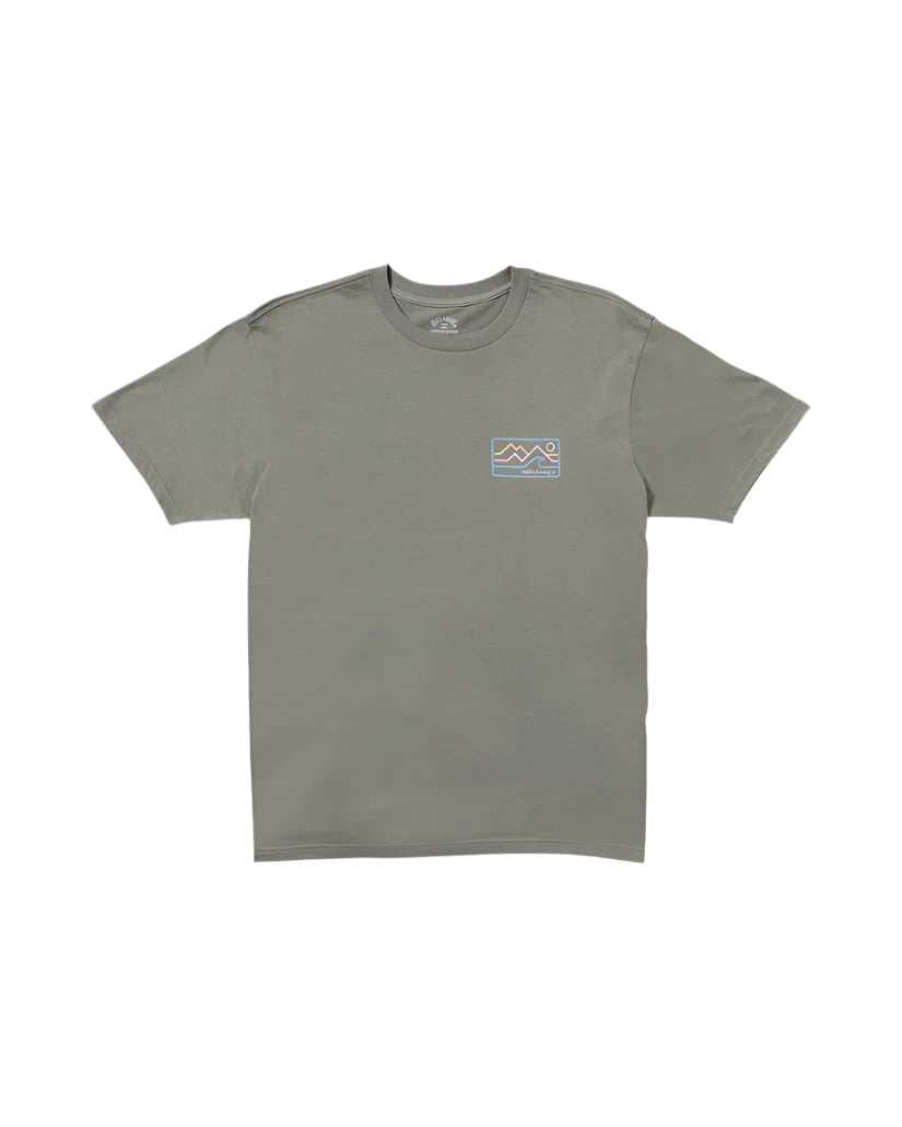 BILLABONG Range A/Div T-Shirt Slate Grey Men's Short Sleeve T-Shirts Billabong