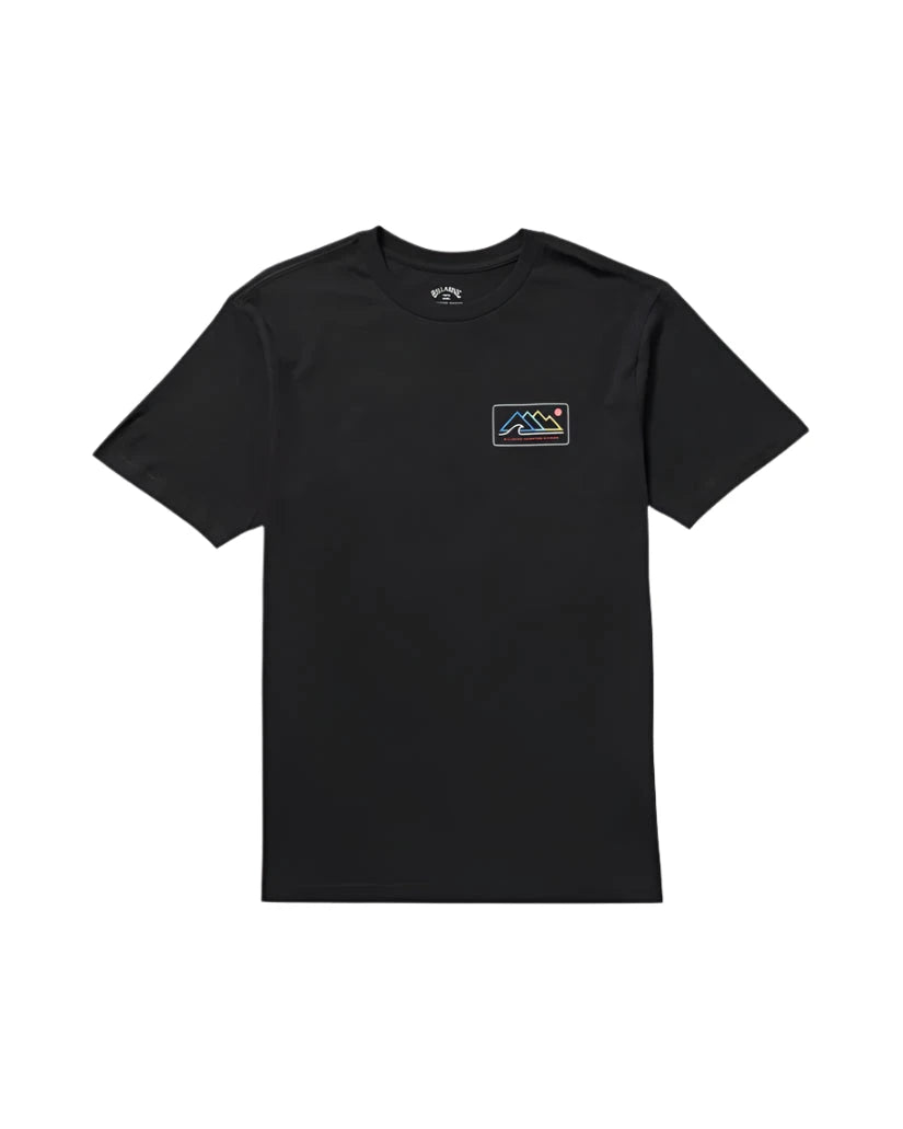 BILLABONG Range A/Div T-Shirt Black Men's Short Sleeve T-Shirts Billabong