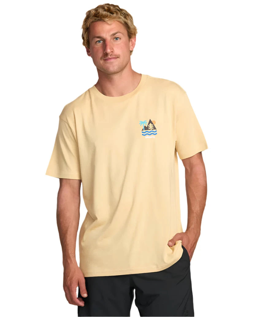 BILLABONG Sundown A/Div T-Shirt Desert Men's Short Sleeve T-Shirts Billabong