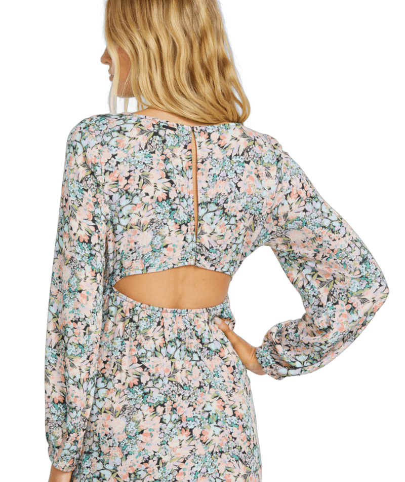 BILLABONG Women's Star Fall Dress Black Multi Women's Dresses Billabong