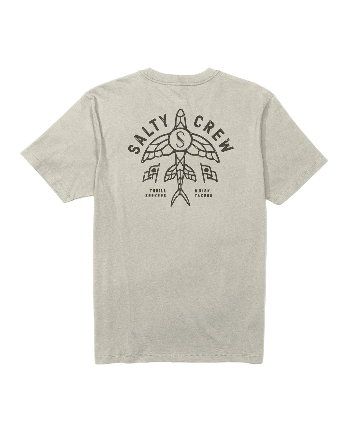 SALTY CREW Flyers T-Shirt Bone Men's Short Sleeve T-Shirts Salty Crew