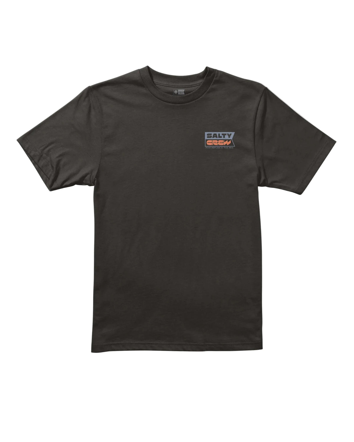 SALTY CREW Boy's Inverse Flag T-Shirt Black Boy's T-Shirts Salty Crew