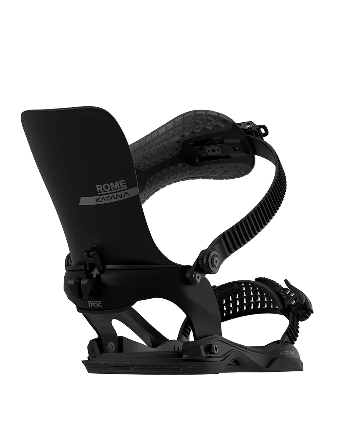 ROME Katana AW FASE Snowboard Bindings Black 2027 Men's Snowboard Bindings Rome