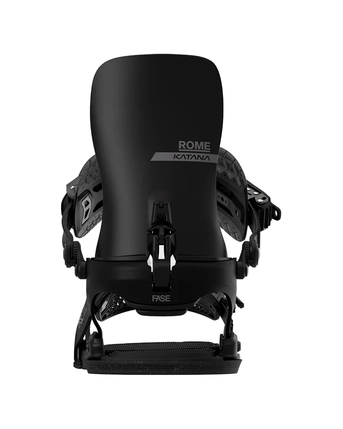 ROME Katana AW FASE Snowboard Bindings Black 2027 Men's Snowboard Bindings Rome