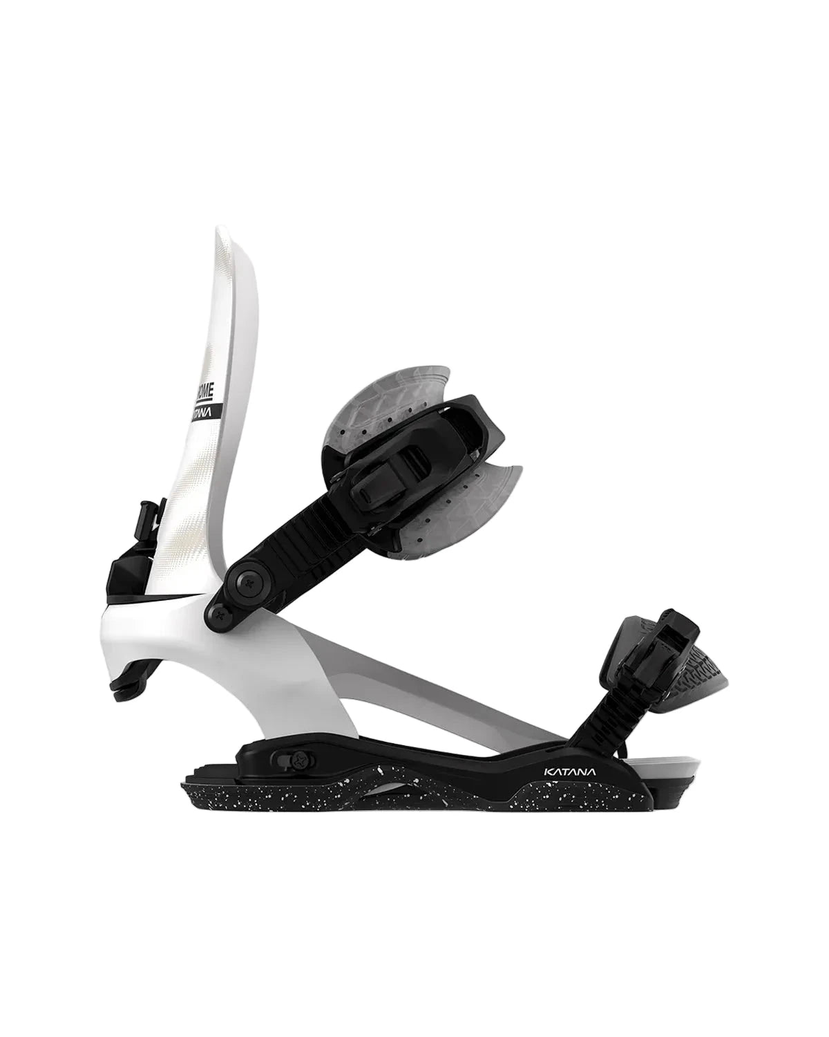 ROME Katana AW FASE Snowboard Bindings White 2027 Men's Snowboard Bindings Rome