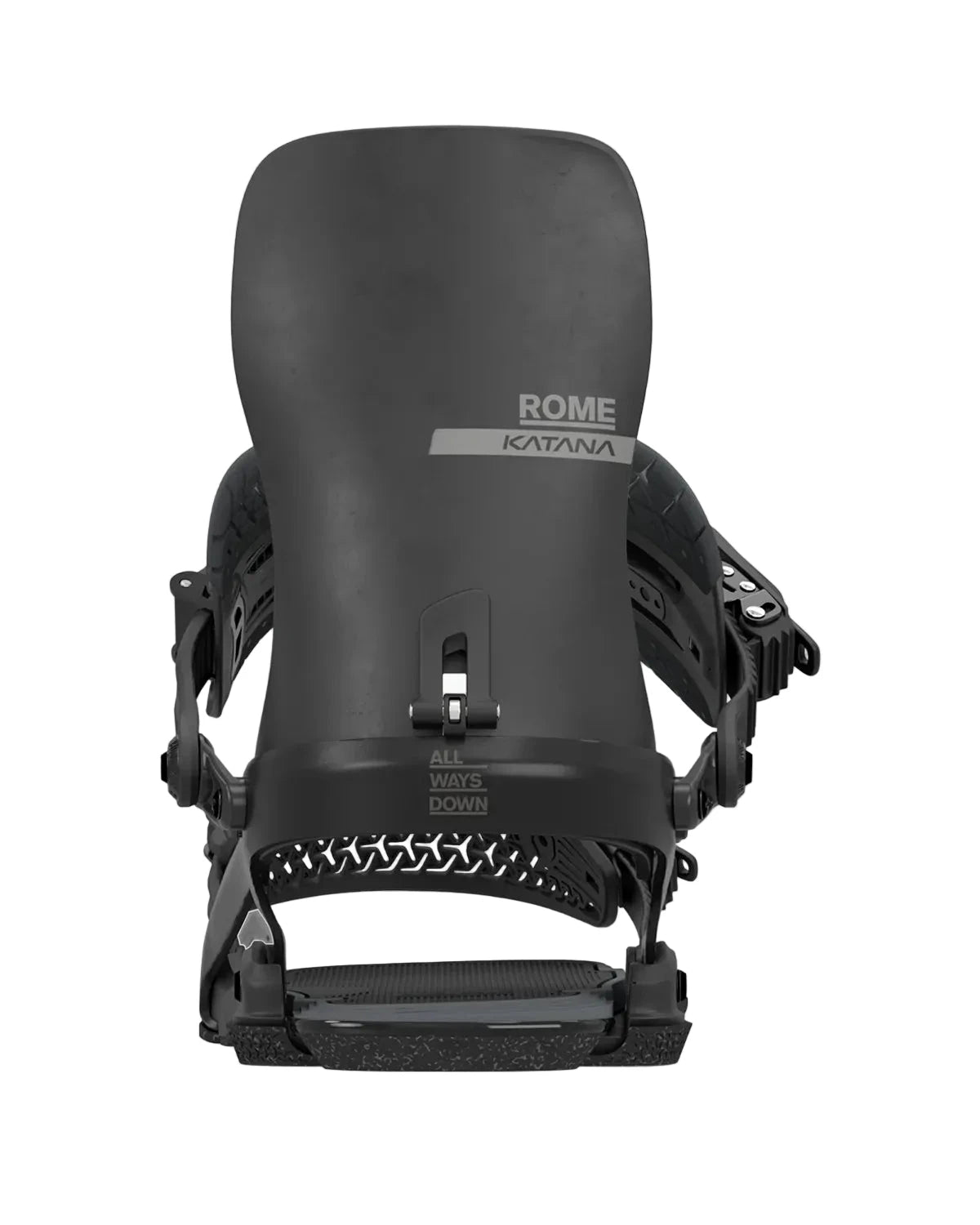 ROME Katana AW Snowboard Bindings Black 2027 Men's Snowboard Bindings Rome