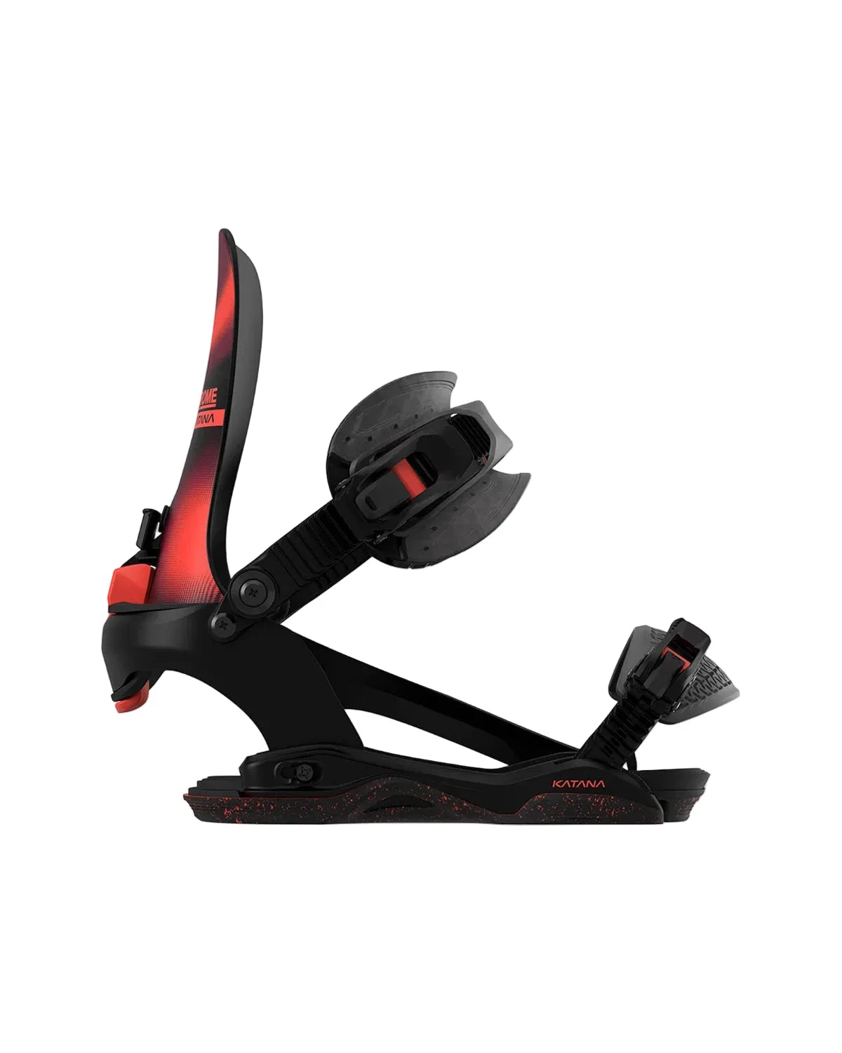 ROME Women's Katana AW FASE Snowboard Bindings Deep Red 2027 Women's Snowboard Bindings Rome
