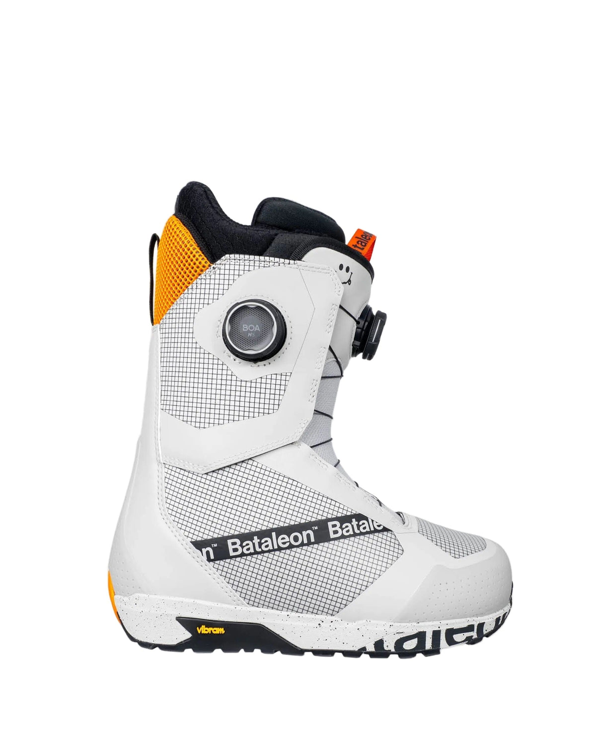 BATALEON Salsa Double BOA Snowboard Boots Grey 2027 Men's Snowboard Boots Bataleon