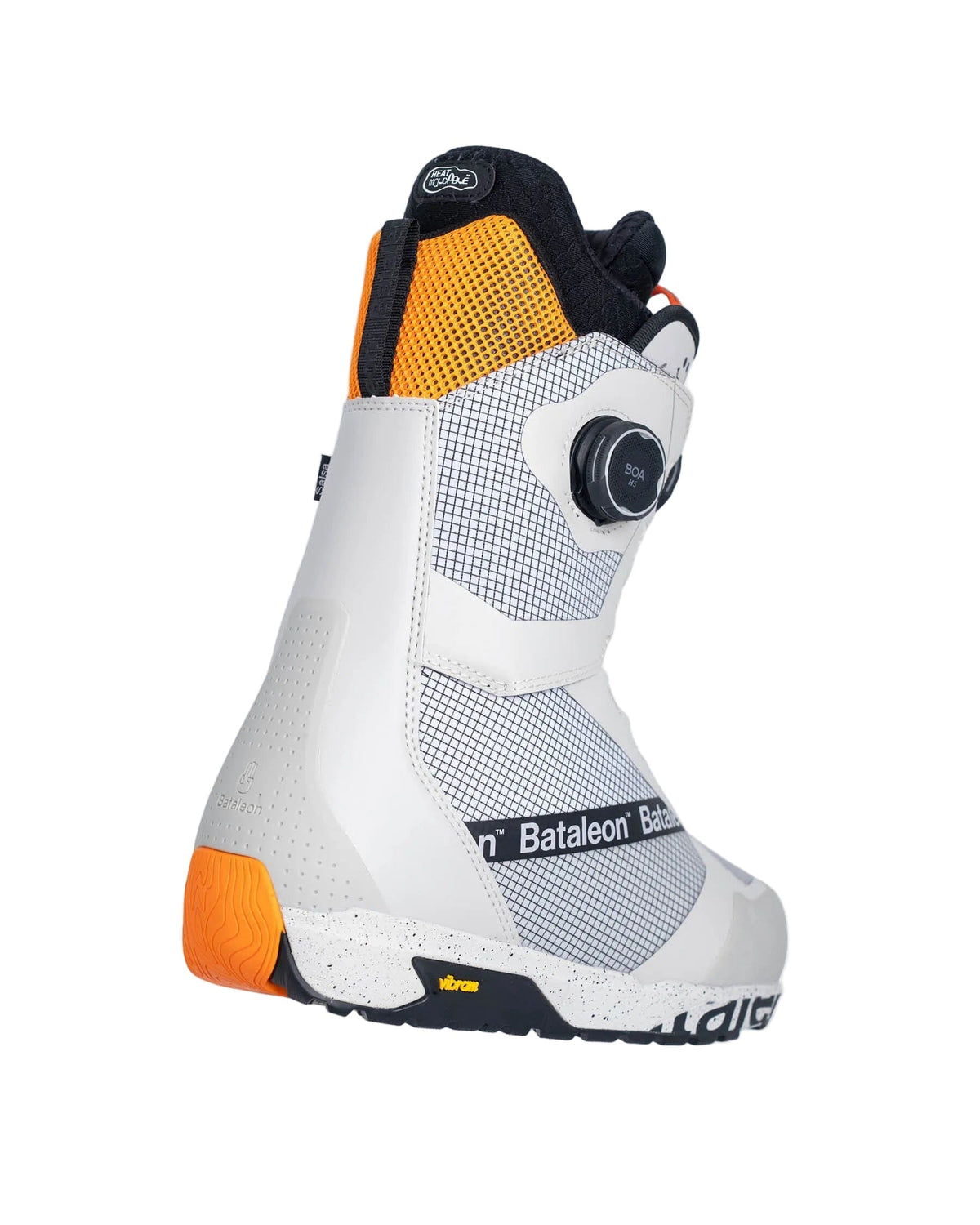 BATALEON Salsa Double BOA Snowboard Boots Grey 2027 Men's Snowboard Boots Bataleon
