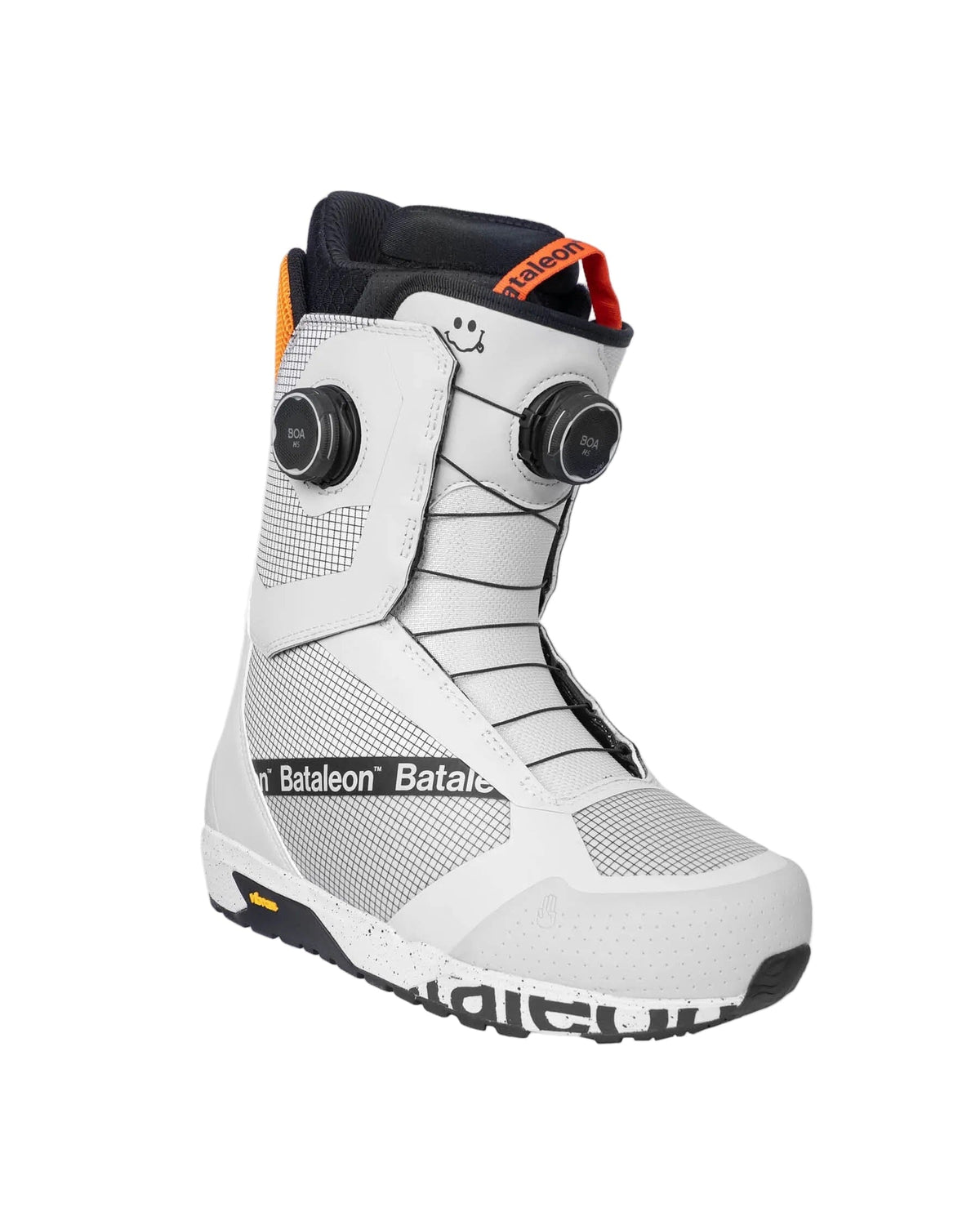 BATALEON Salsa Double BOA Snowboard Boots Grey 2027 Men's Snowboard Boots Bataleon