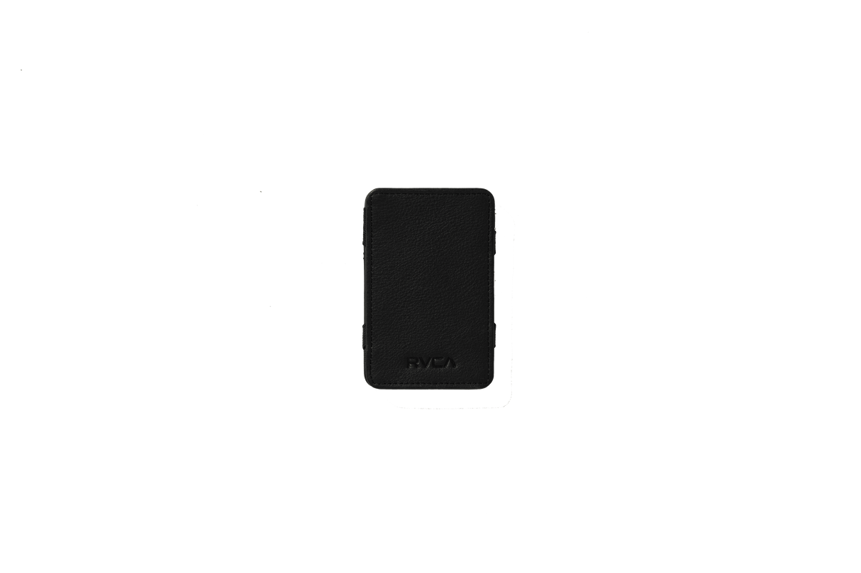 RVCA Magic Card Wallet Black Men's Wallets RVCA