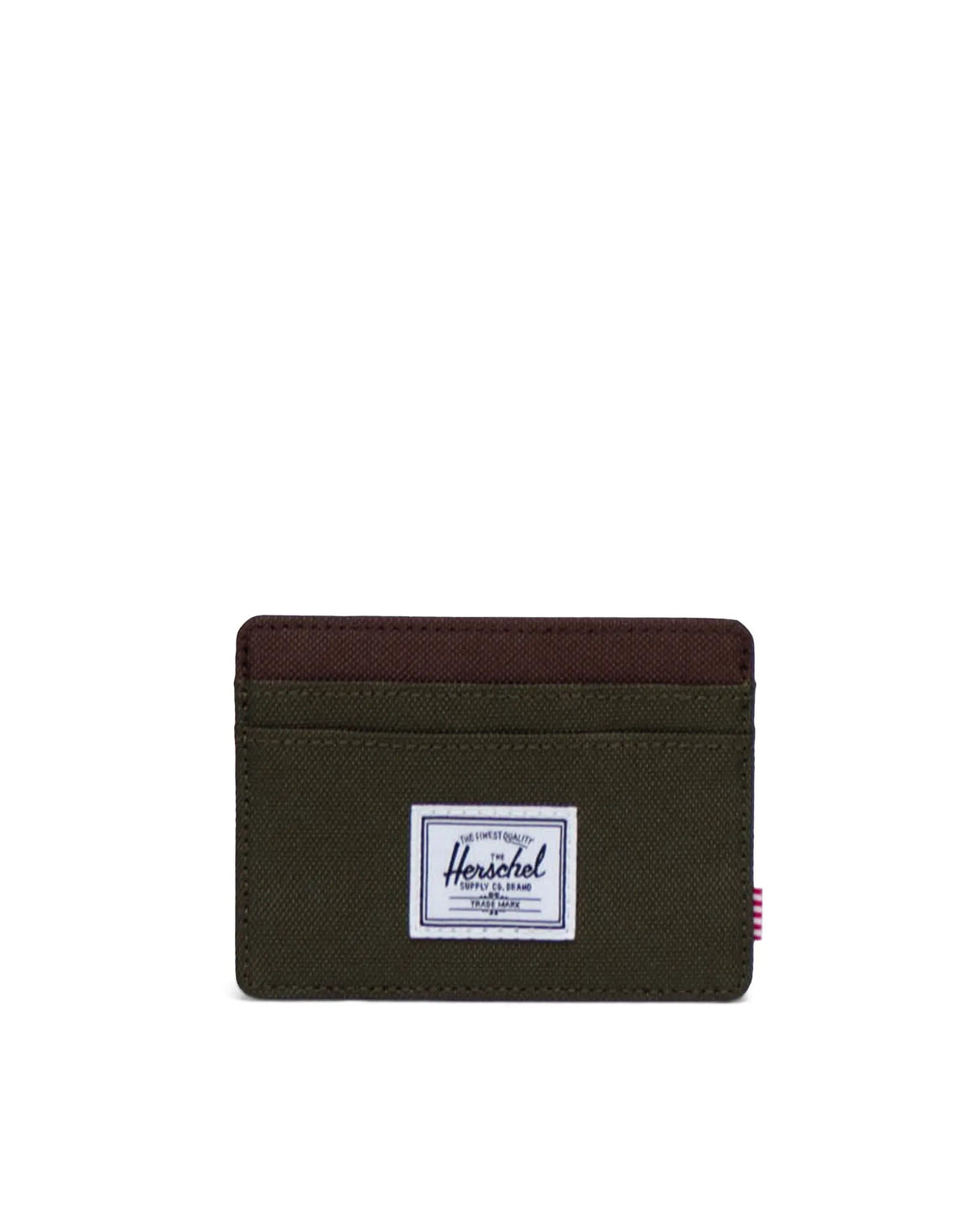 HERSCHEL Charlie Cardholder Wallet Ivy Green/Chicory Coffee Men's Wallets Herschel Supply Company