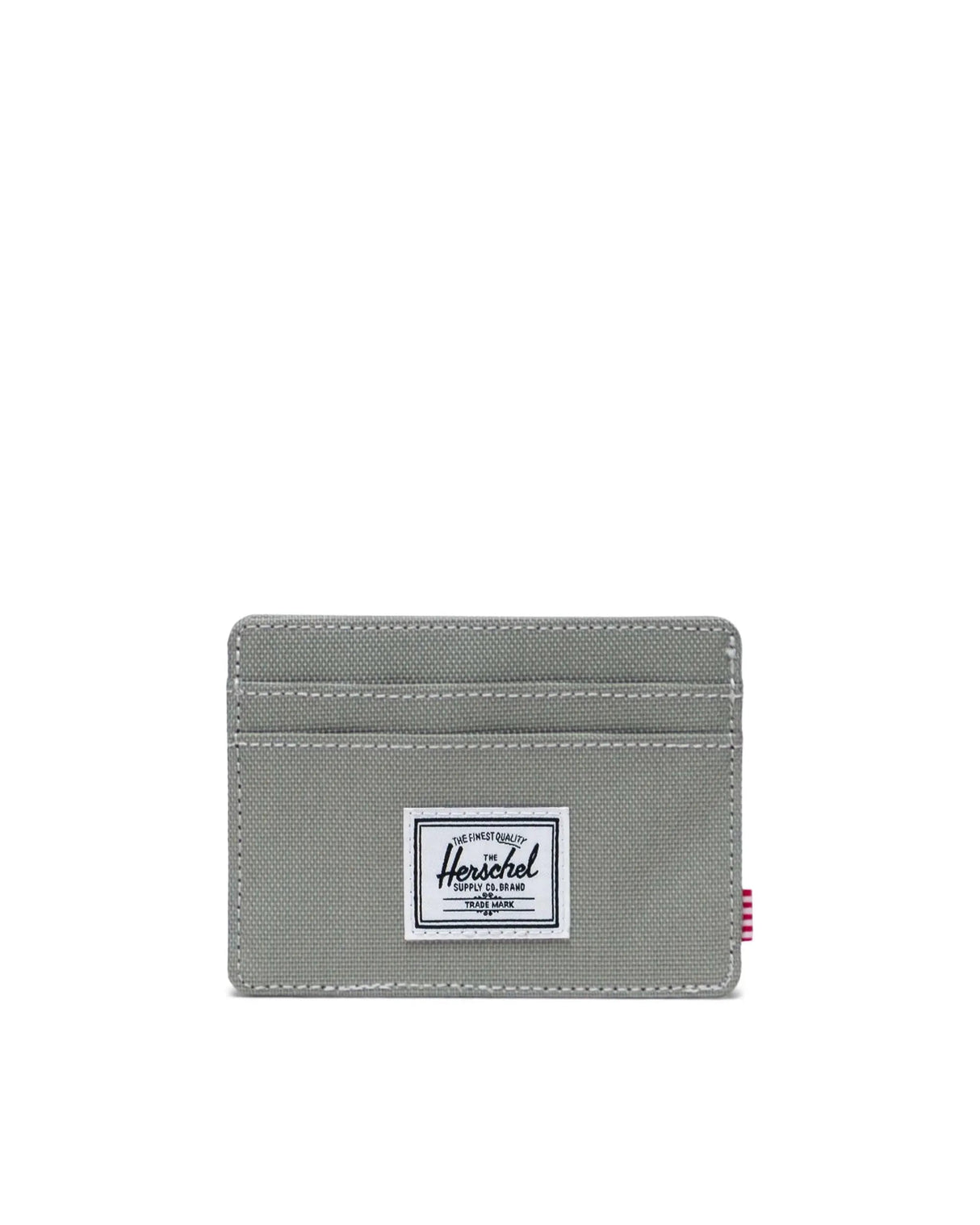 HERSCHEL Charlie Cardholder Wallet Seagrass/White Stitch Men's Wallets Herschel Supply Company