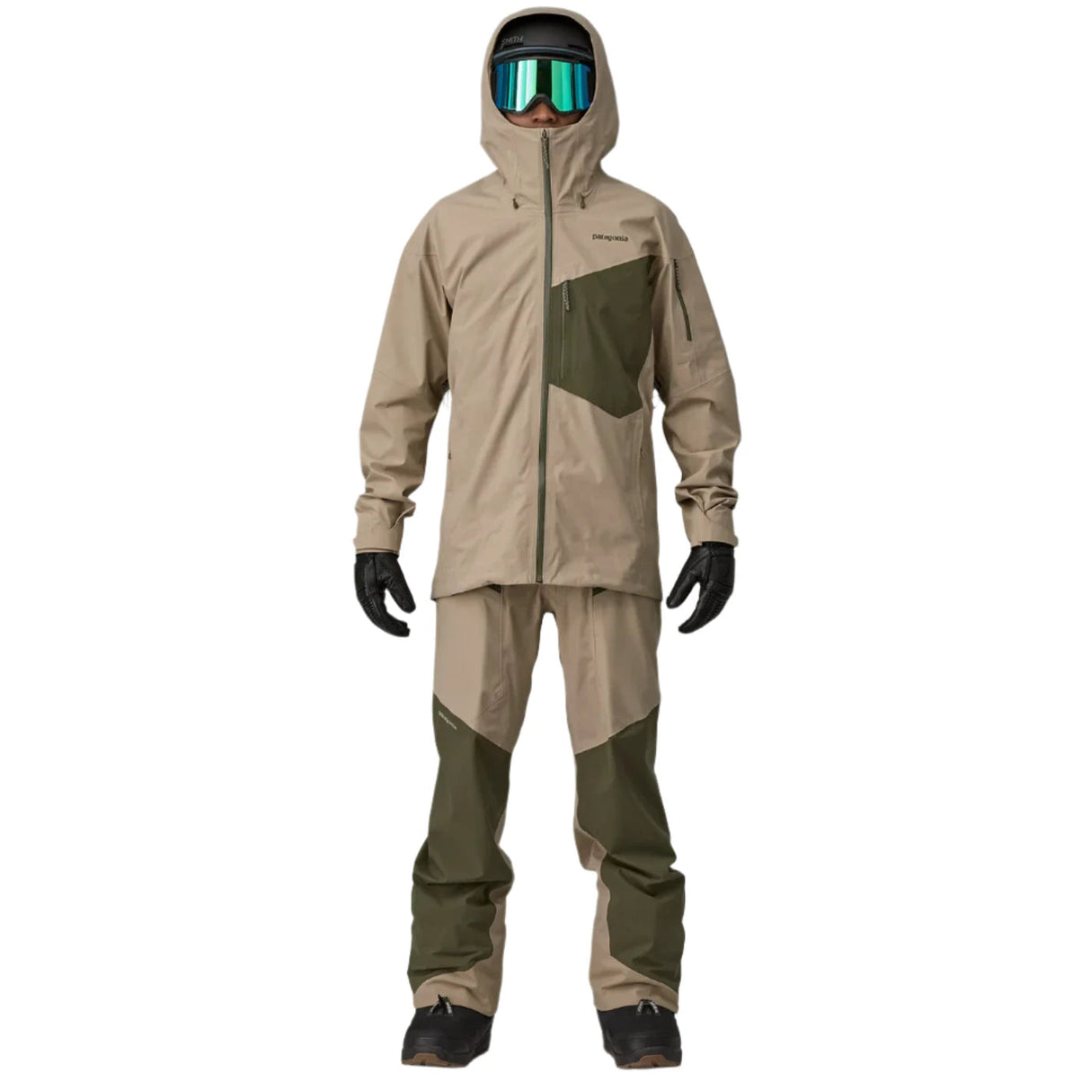 PATAGONIA SnowDrifter Snowboard Jacket Seabird Grey 2025 Men's Snow Jackets Patagonia