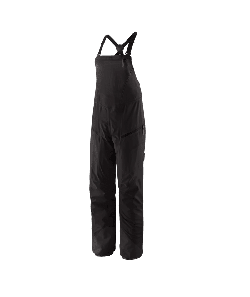 PATAGONIA Women's Snowdrifter Bib Snow Pant Black On Black 2027 Women's Snow Bib Pants Patagonia
