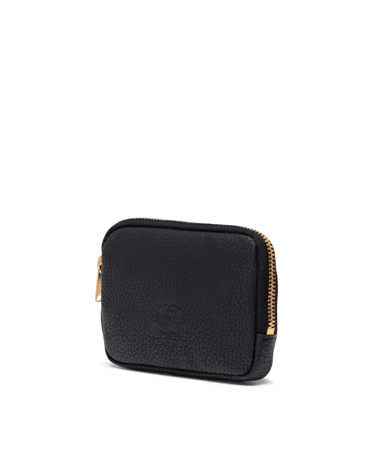 HERSCHEL Oxford Pouch Vegan Leather Black Women's Wallets Herschel Supply Company