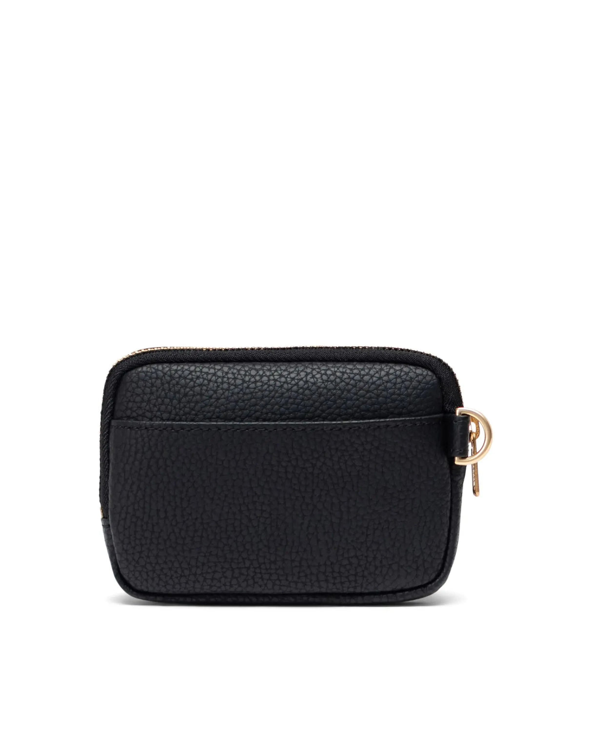 HERSCHEL Oxford Pouch Vegan Leather Black Women's Wallets Herschel Supply Company