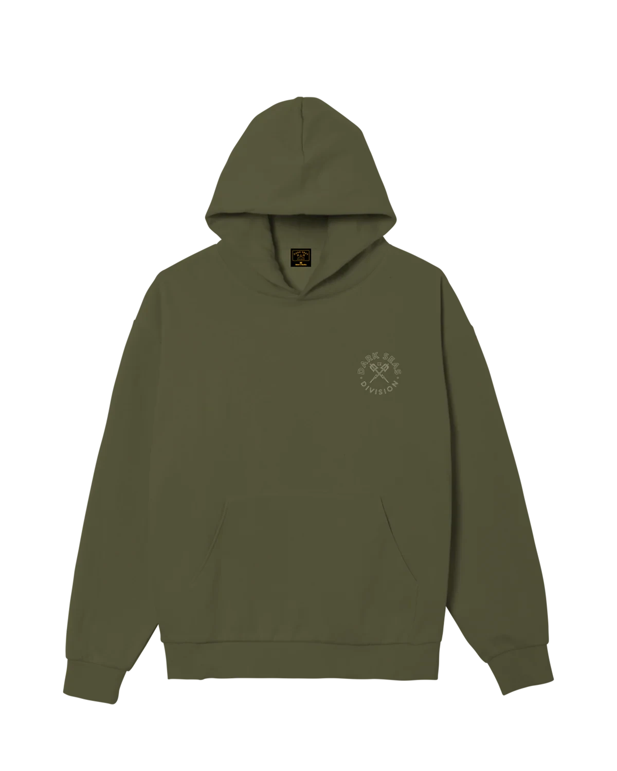 DARK SEAS Thorn Bush Hoodie Olive Men's Pullover Hoodies Dark Seas