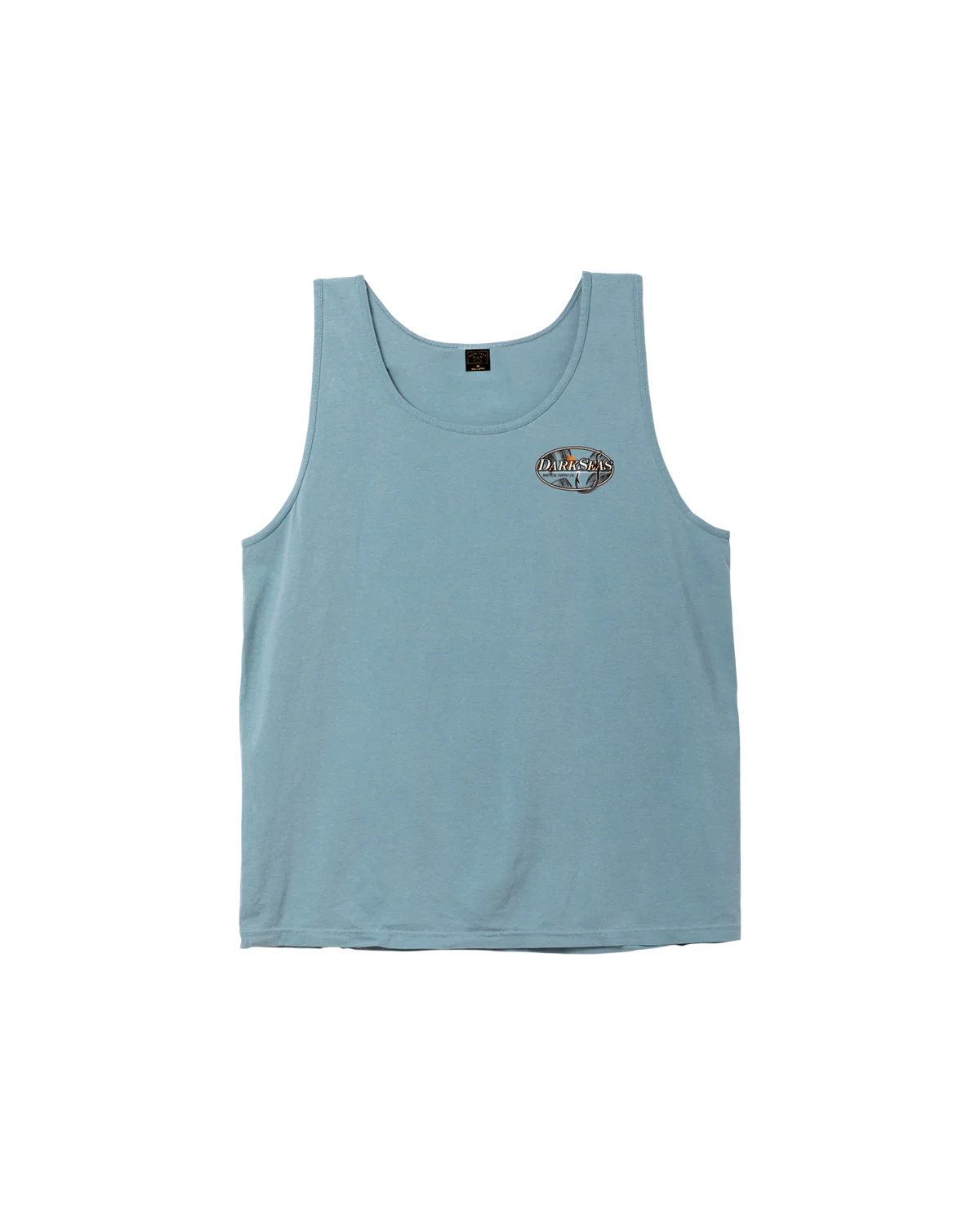 DARK SEAS Tropical Nite Tank Top Ice Blue Men's Tank Tops Dark Seas