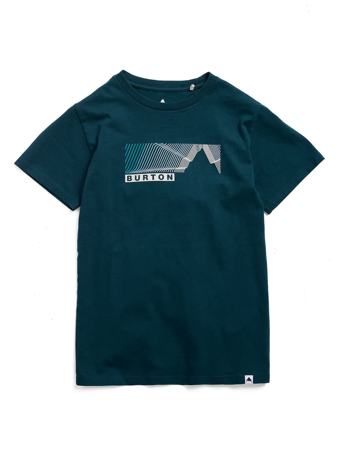 BURTON Kids Elmore T-Shirt Atlantic Teal Boy's T-Shirts Burton