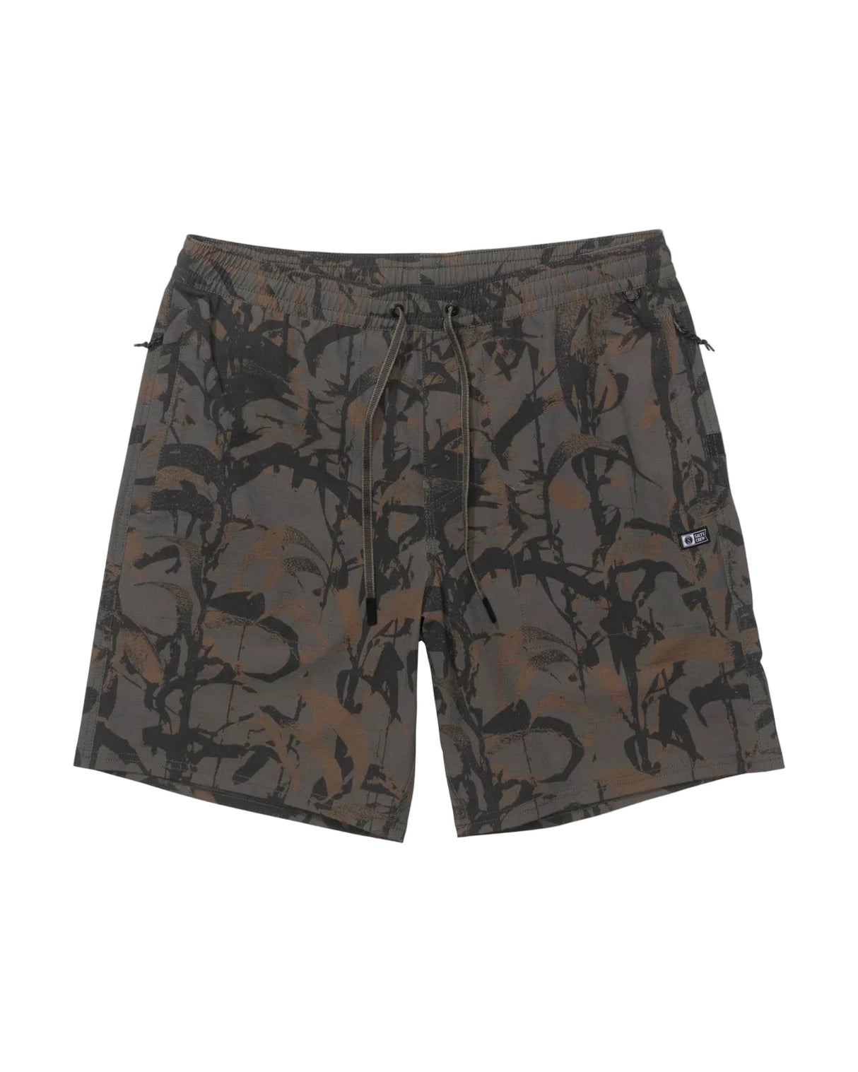 SALTY CREW Crew Elastic Boardshort Dark Kelp Camo Men's Boardshorts Salty Crew