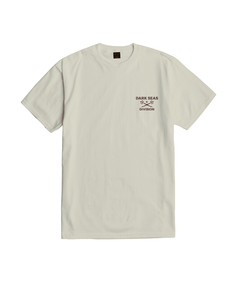 DARK SEAS Seaworthy V2 T-Shirt Cream Men's Short Sleeve T-Shirts Dark Seas