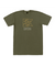 DARK SEAS Block Out Premium T-Shirt Military Green Men's Short Sleeve T-Shirts Dark Seas 