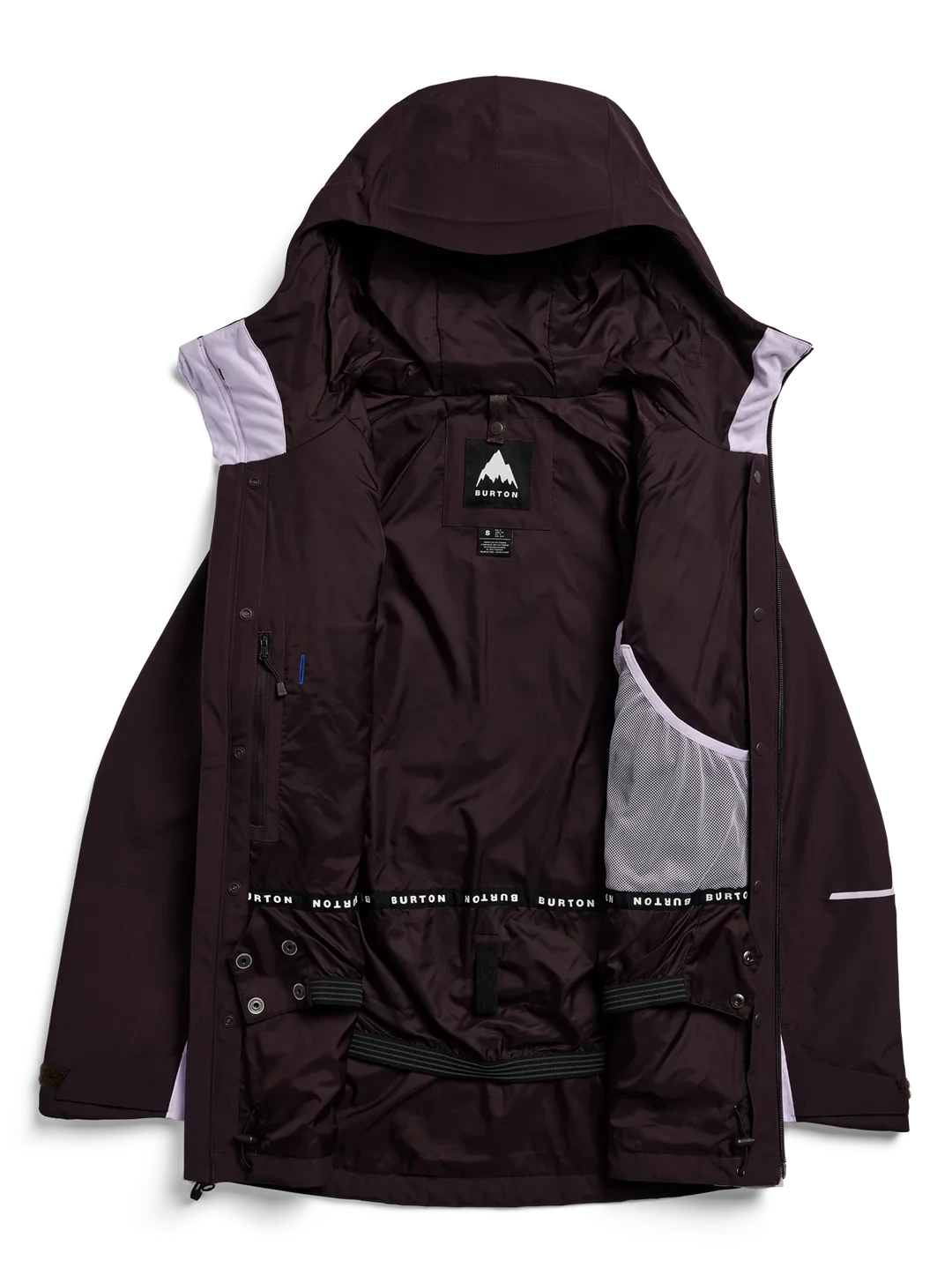 BURTON Women's Reserve 2L 3-in-1 Snow Jacket Bear Hug Brown/Moondust Purple 2027 Women's Snow Jackets Burton