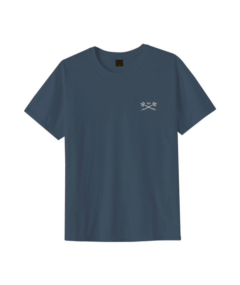 DARK SEAS Serape Pigment T-Shirt Turbulence Men's Short Sleeve T-Shirts Dark Seas