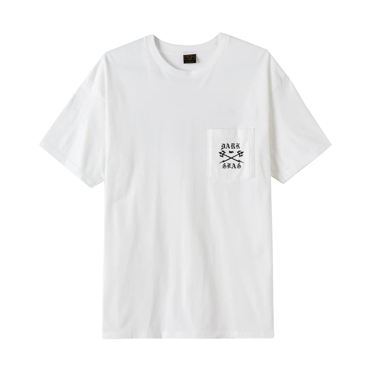 DARK SEAS Havoc Basic Pocket T-Shirt White Men's Short Sleeve T-Shirts Dark Seas