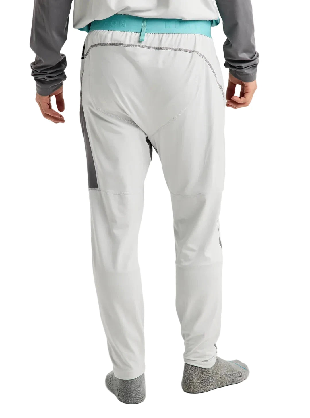 BURTON Synthetic Midweight Base Layer Pants Gotham Grey/Grey Cloud Men's Base Layers Burton