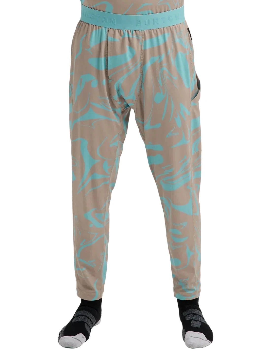 BURTON Synthetic Lightweight Base Layer Pants Liquid Mineral Men's Base Layers Burton