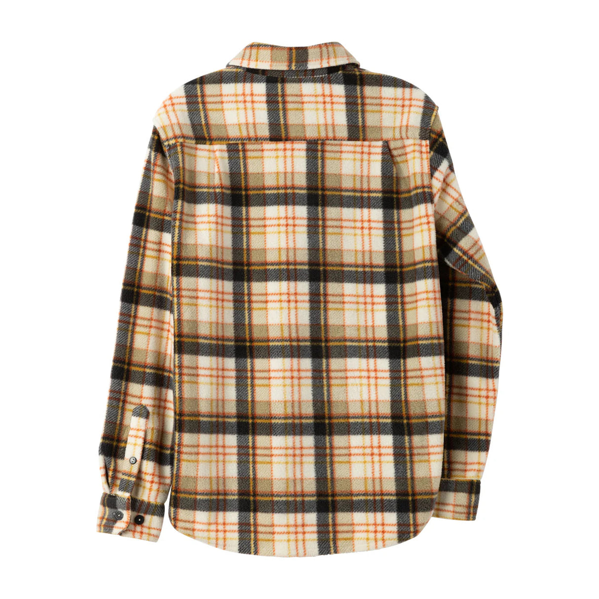 DARK SEAS Zulu Fleece Long Sleeve Button-Up Shirt Bone Men's Long Sleeve Button Up Shirts Dark Seas