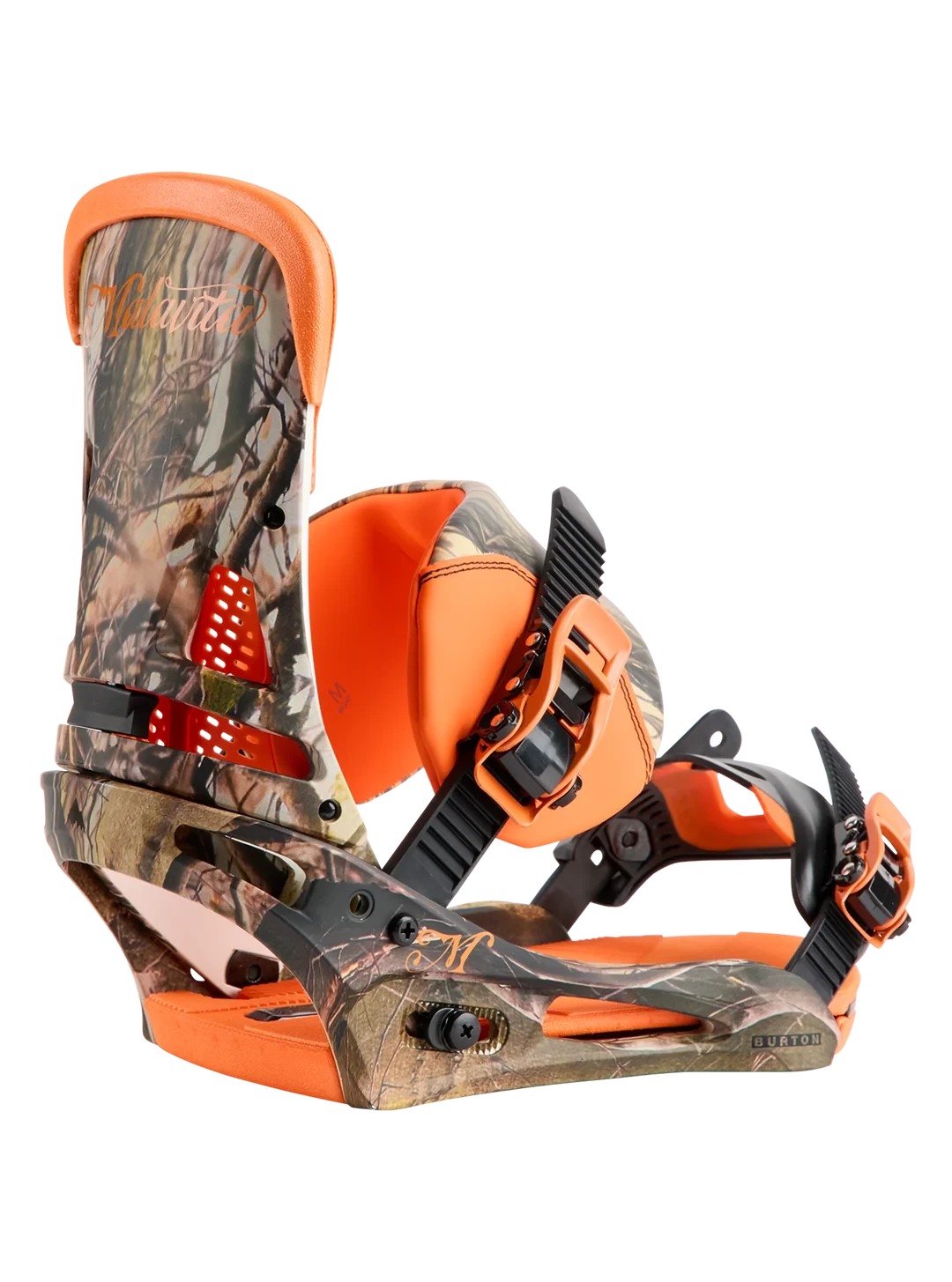 BURTON Malavita X Snowboard Bindings Camo 2027 Men's Snowboard Bindings Burton