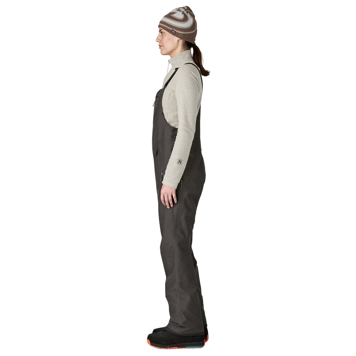 PATAGONIA Women's Powder Town Bib Snow Pants Black 2026 Women's Snow Bib Pants Patagonia