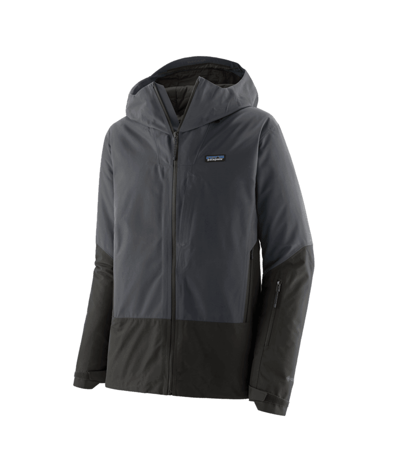 PATAGONIA Insulated Storm Shift GORE-TEX Snow Jacket Black With Smolder Blue 2026 Men's Snow Jackets Patagonia