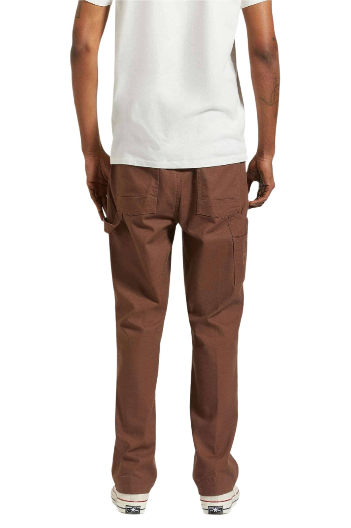 BRIXTON Builders Carpenter Stretch Pant Pinecone Brown Men's Pants Brixton