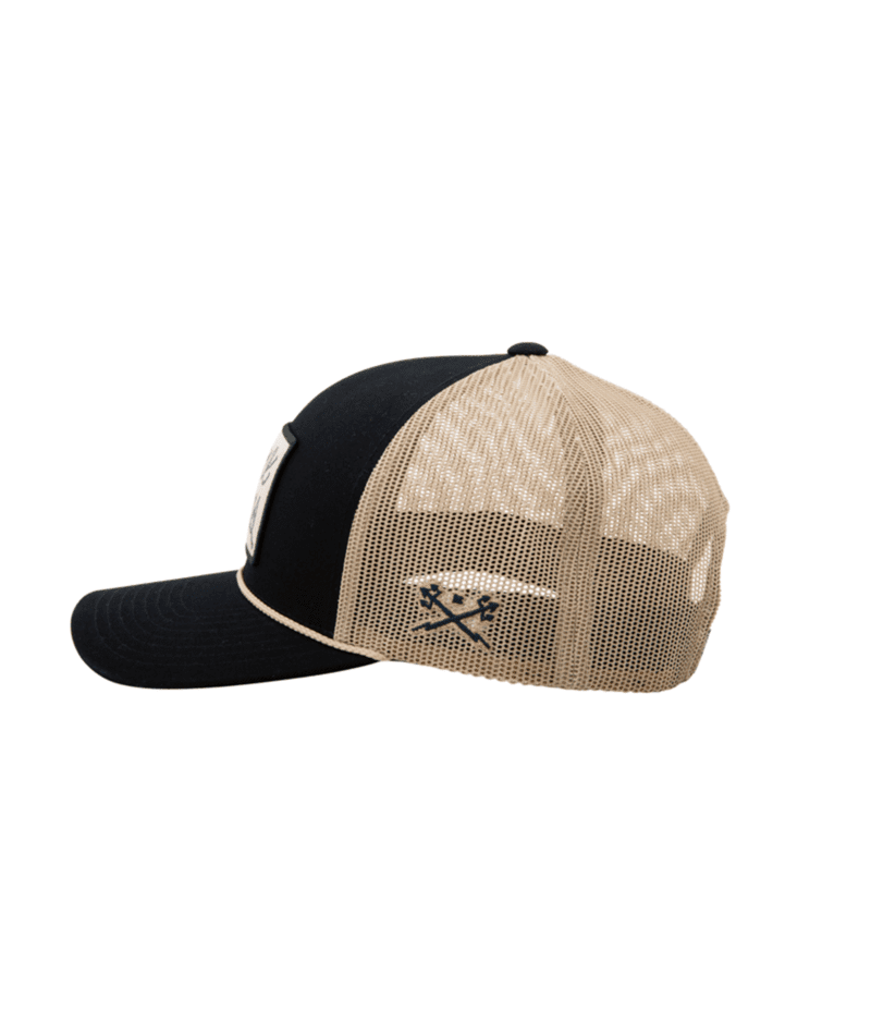 DARK SEAS Eagle Trucker Hat Black Men's Hats Dark Seas