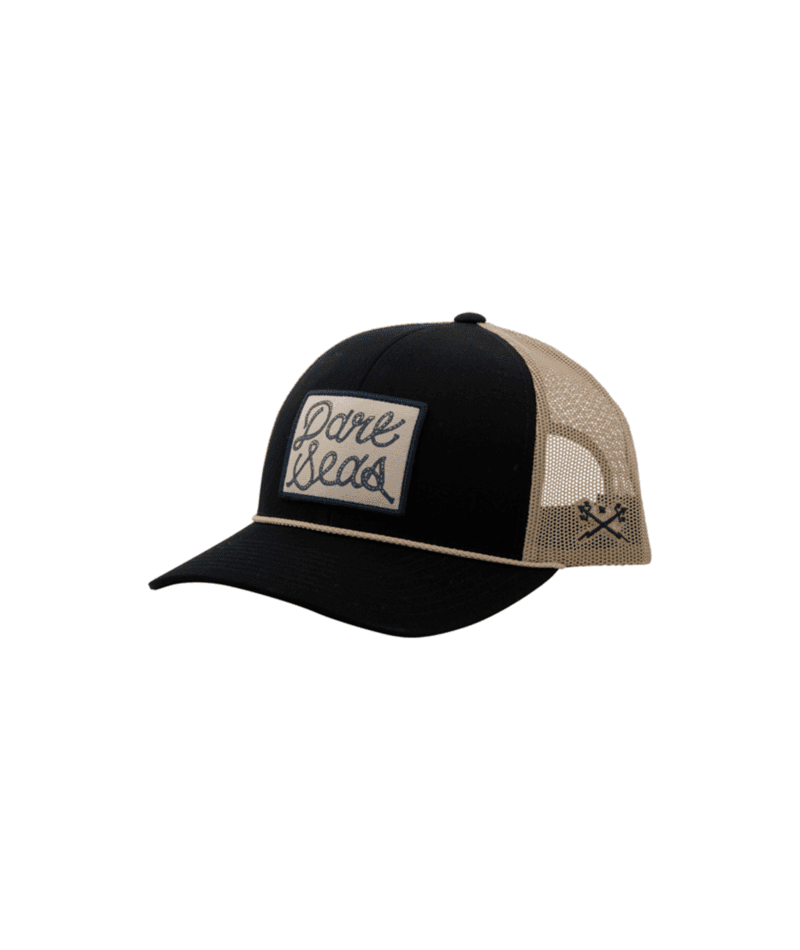 DARK SEAS Eagle Trucker Hat Black Men's Hats Dark Seas