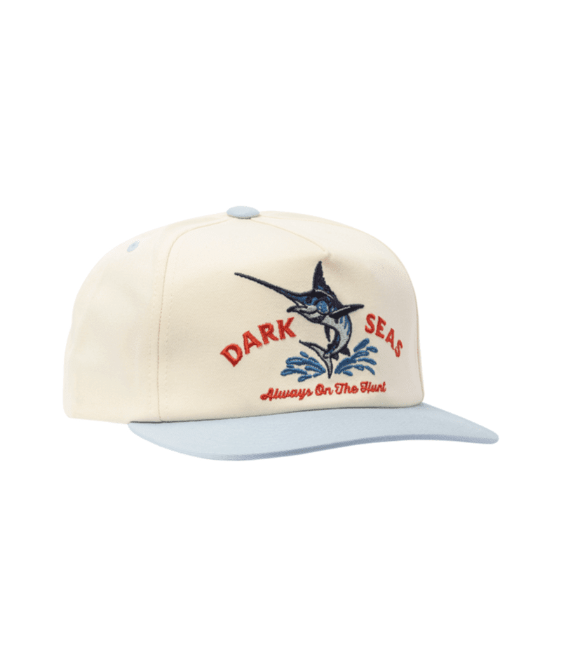 DARK SEAS Vapor Snapback Hat White Men's Hats Dark Seas