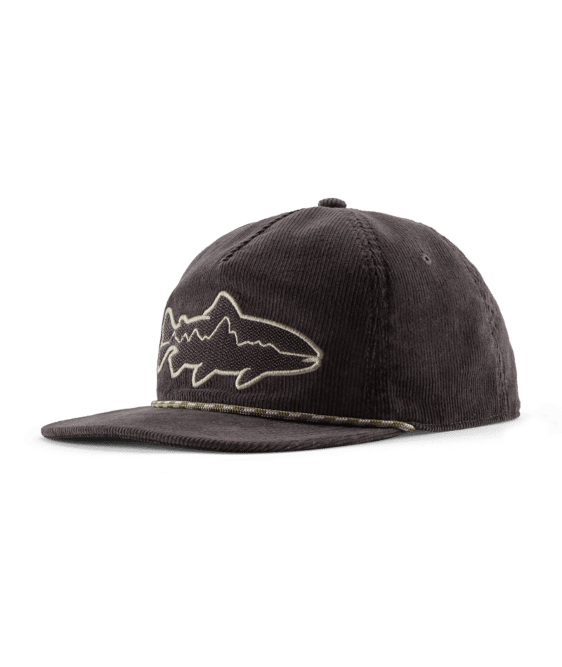 PATAGONIA Fly Catcher Hat Fitz Roy Trout/Ink Black Men's Hats Patagonia