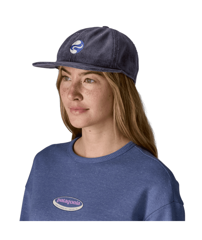 PATAGONIA Corduroy Cap Earth Flow/Smolder Blue Men's Hats Patagonia