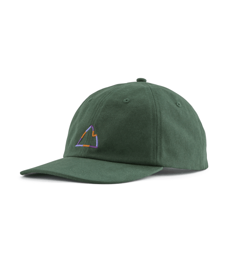 PATAGONIA Graphic Trad Cap Fitz Roy Massif/Canopy Green Men's Hats Patagonia