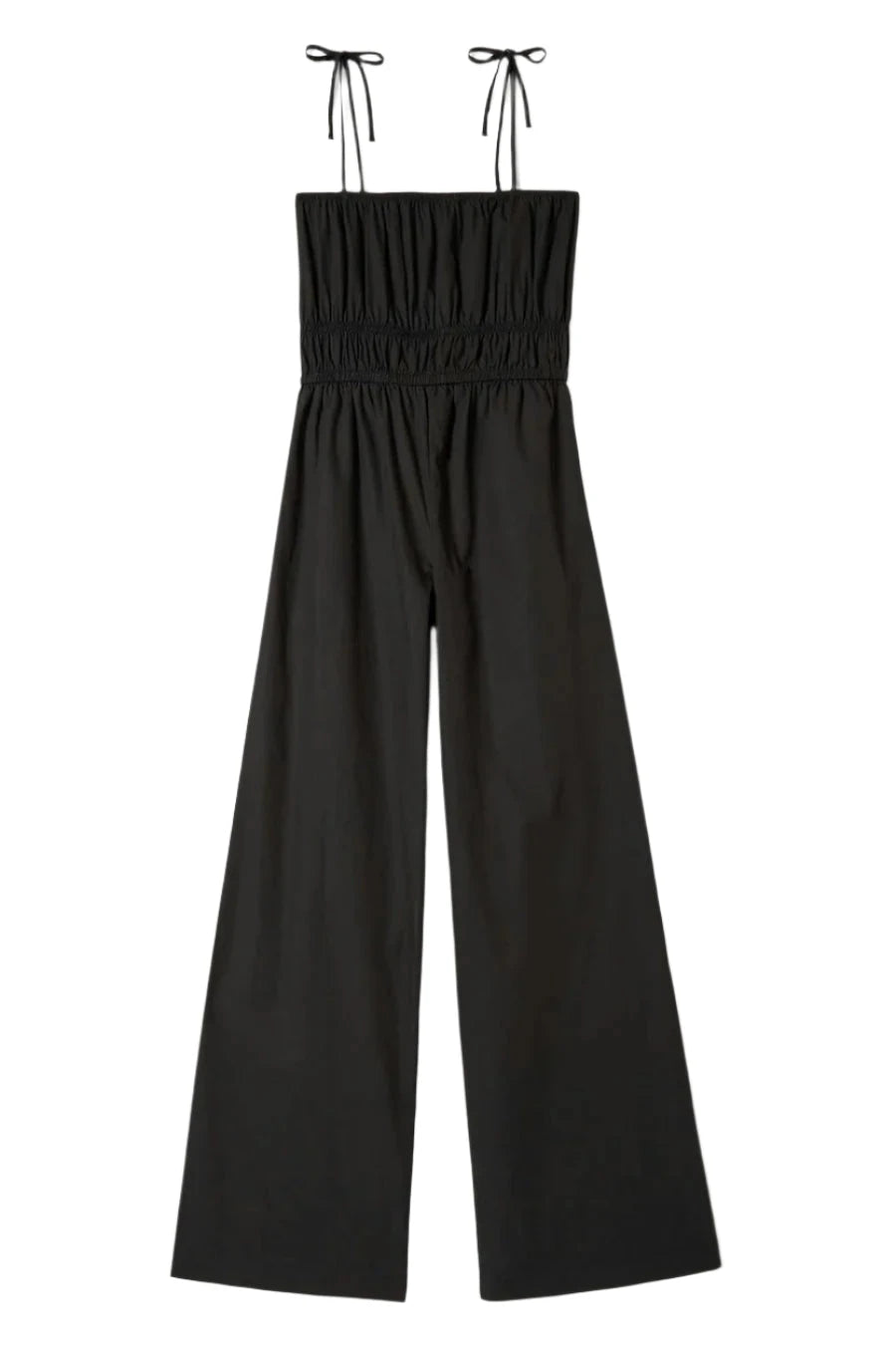 BRIXTON Women's Eden Smocked Jumpsuit Black Women's Rompers & Jumpsuits Brixton
