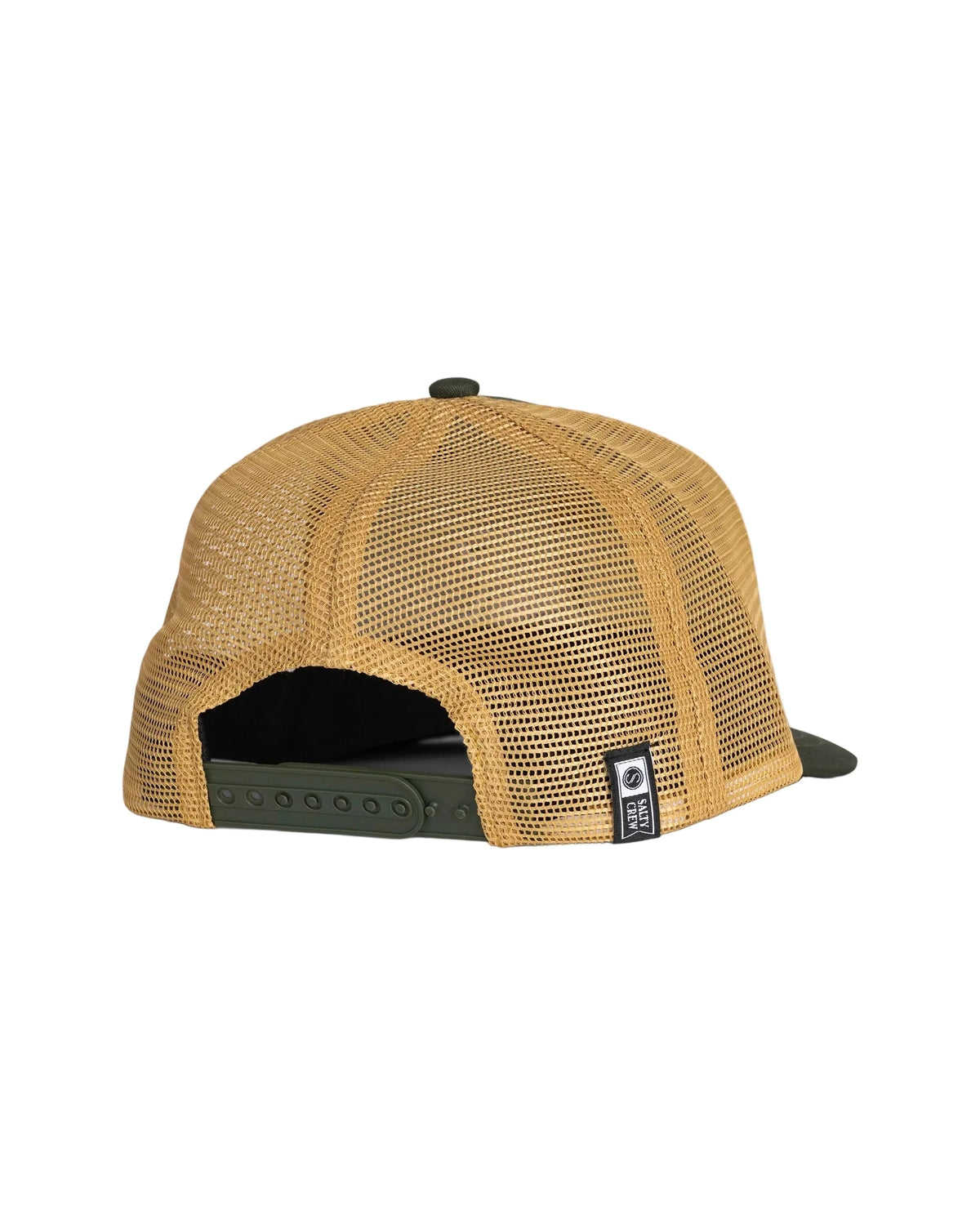 SALTY CREW Boy's Pinnacle Retro Trucker Hat Green/Gold Boy's Hats Salty Crew