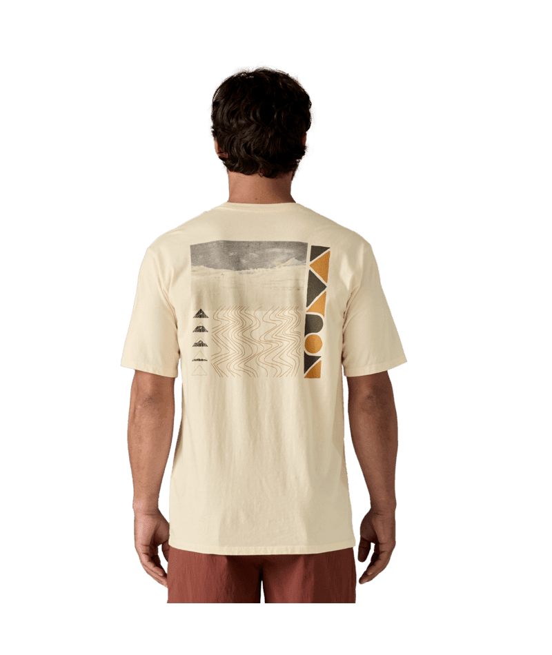 PATAGONIA Driftways Organic T-Shirt Undyed Natural Men's Short Sleeve T-Shirts Patagonia