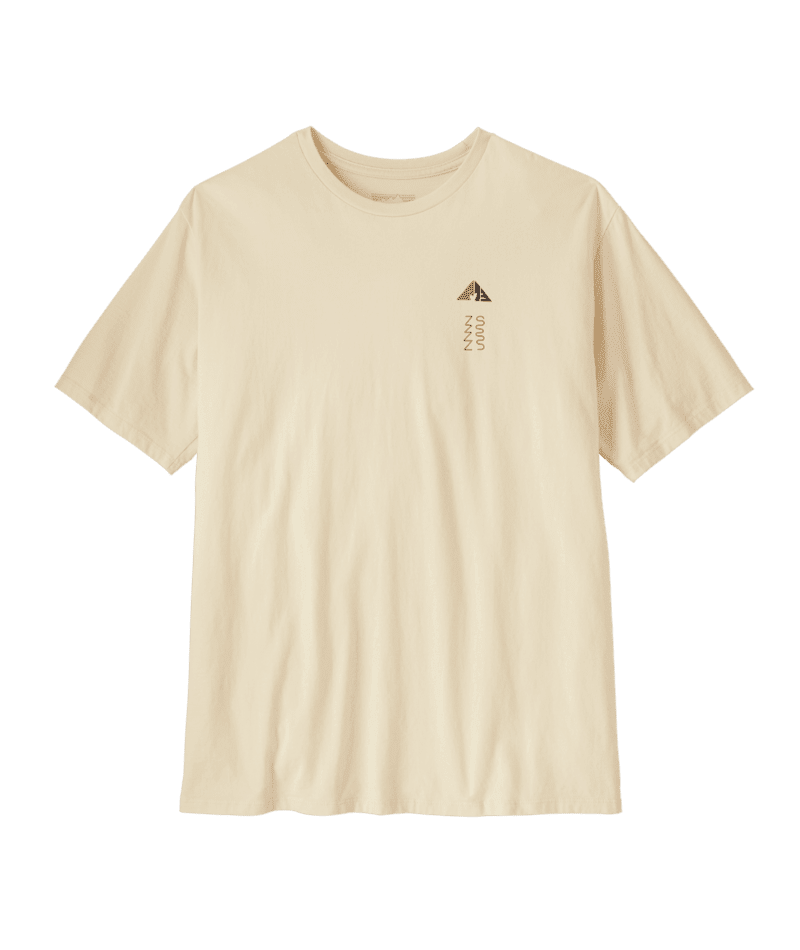PATAGONIA Driftways Organic T-Shirt Undyed Natural Men's Short Sleeve T-Shirts Patagonia