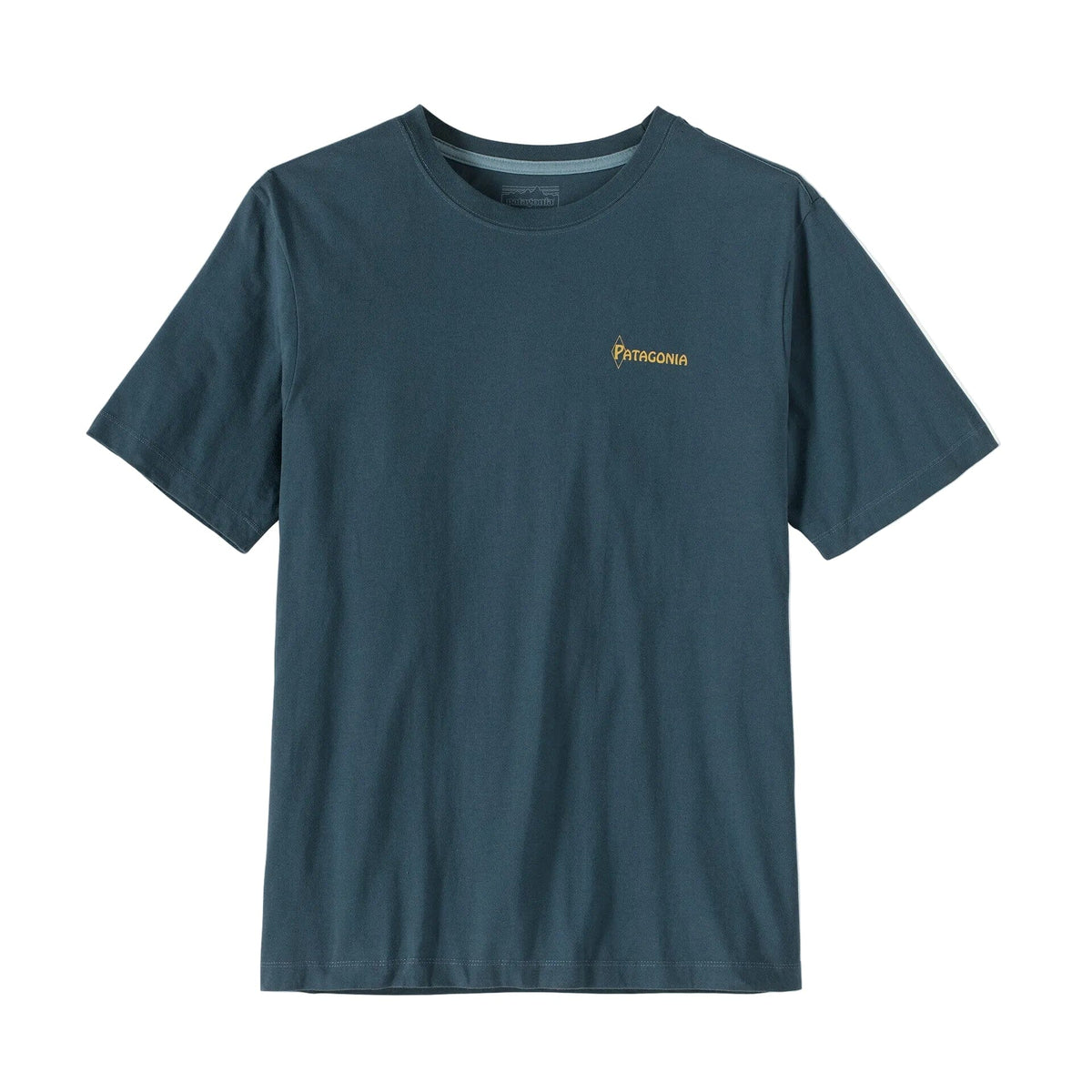 PATAGONIA Water People Banner T-Shirt Summit Blue Men's Short Sleeve T-Shirts Patagonia